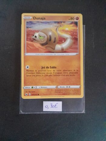 Carte Pokémon Dunaja 107/202