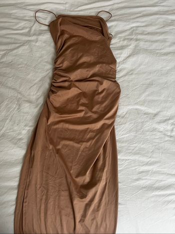 Robe longue dos nu