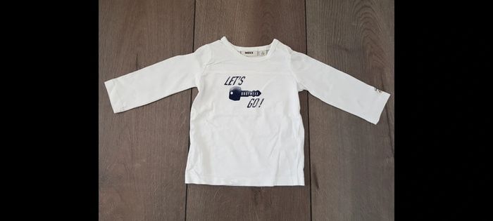 Lot de 4 tee-shirts manches longues garçon 6 mois - photo numéro 8