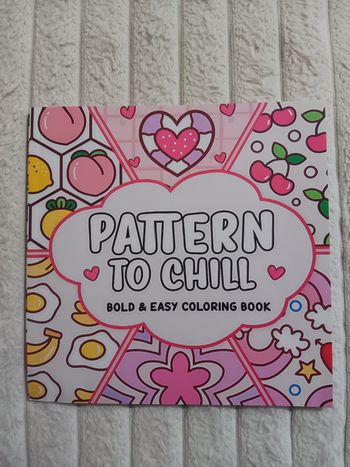 Livre de coloriage Cozy Pattern Chill – Coloriage détente pour enfants ou adultes