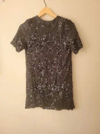 Tunique zara à paillettes taille XS