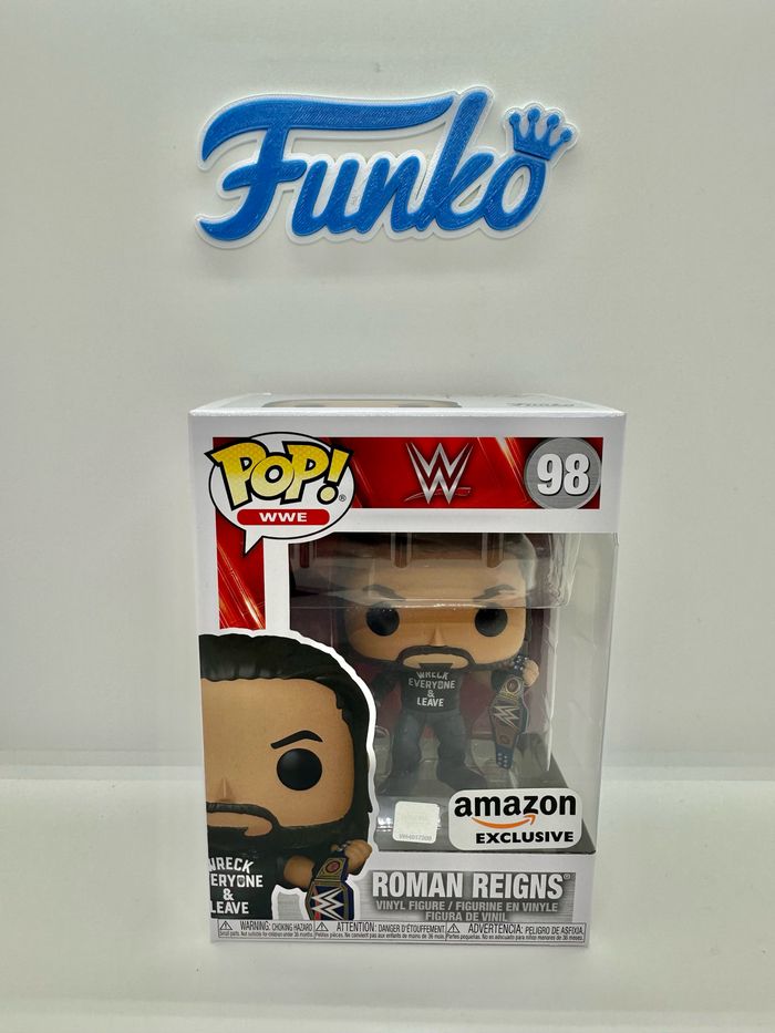 Funko Pop WWE Roman Reigns 98 Amazon Exclusive 🇺🇸