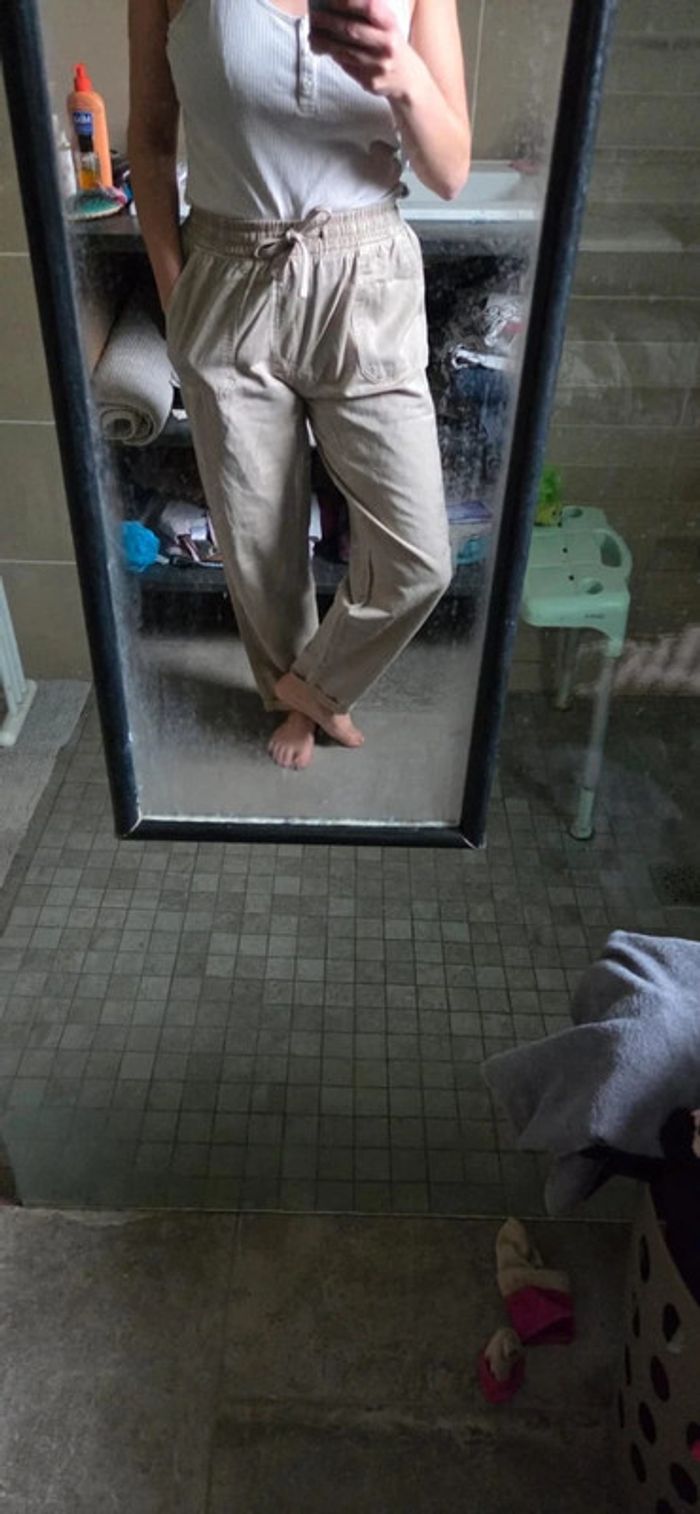 Pantalon beige