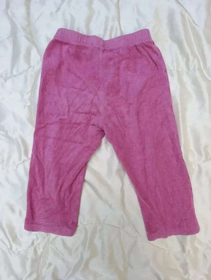 Pantalon de pyjama rose 2 ans Kitchoun - photo numéro 3
