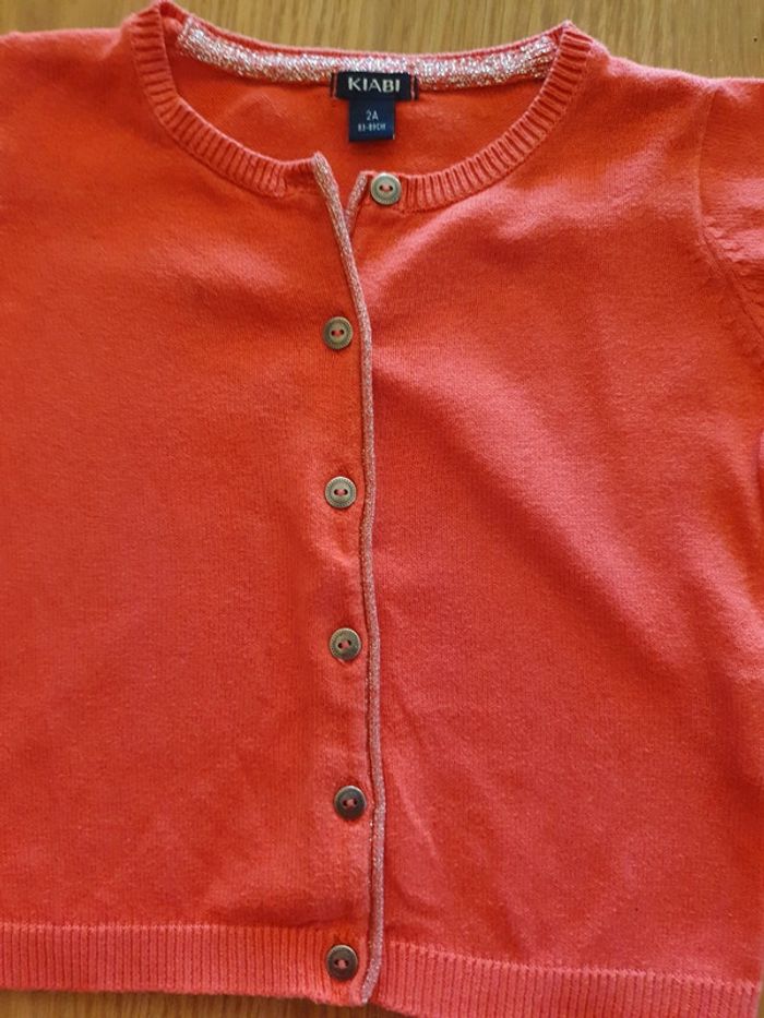 gilet 2 ans corail irise kiabi - photo numéro 2