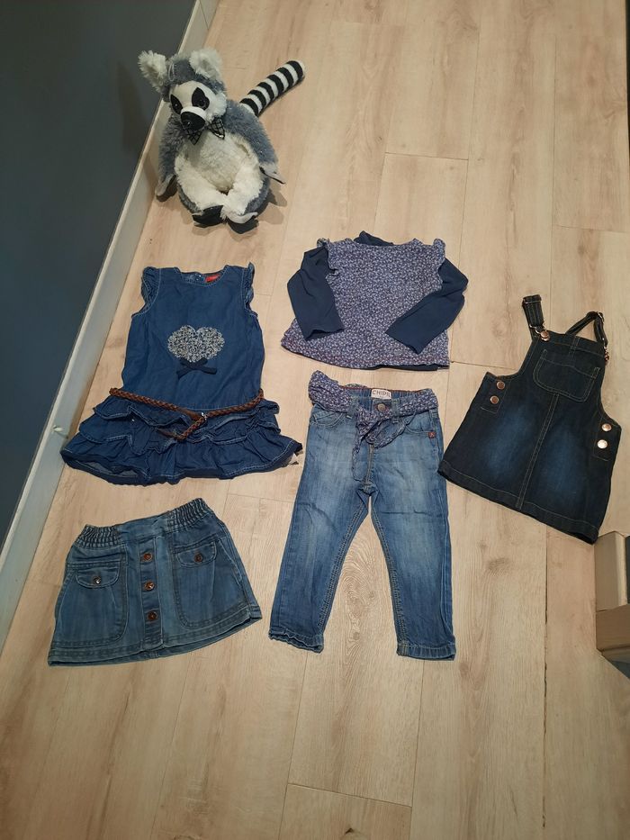 Lot 18 mois ensemble fille