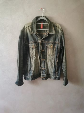 Veste en jean homme, taille L.