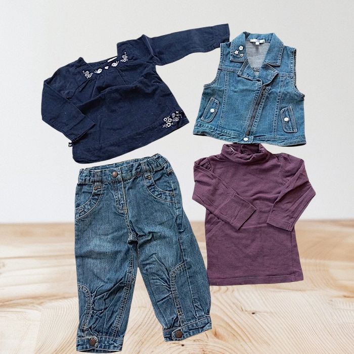 Lot jeans hiver 4 articles