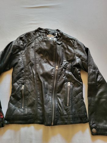 Spencer noir fille 