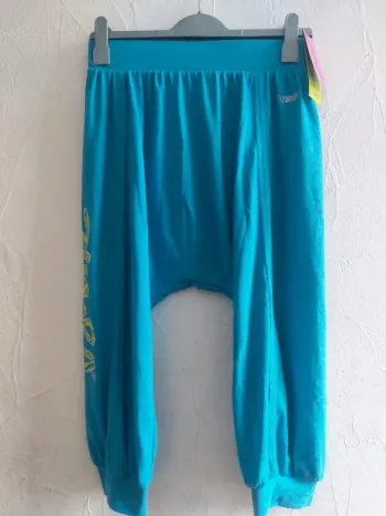 Pantalon sarouel Zumba bleu Taille XS