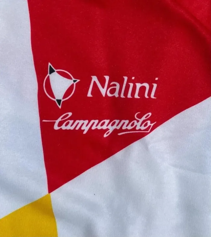 Nalini Banesto Jersey Maillot Veste de cyclisme vintage 90s mens medium - photo numéro 4