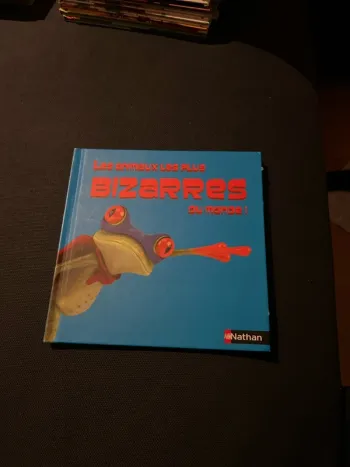 Livre pour enfants macdo les animaux les plus bizarres du monde