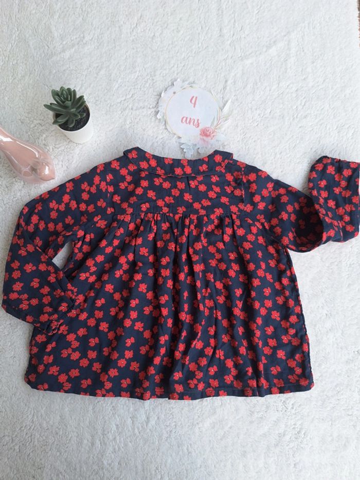 Blouse marine et rouge - photo numéro 5