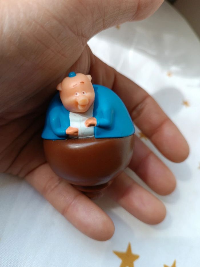 Disney McDo happy McDonald's Macdonald toupie cochon pig 2005 chicken little 2005 spiner - photo numéro 5