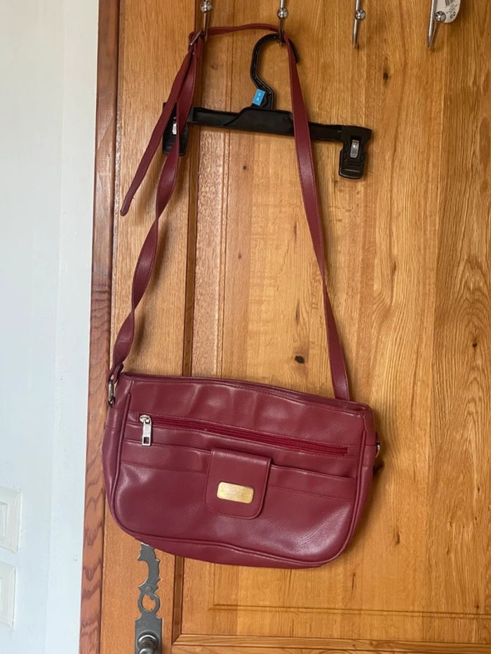 Petit sac bordeaux