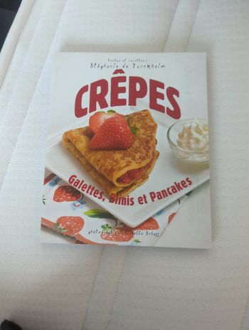 Livre cuisine crêpe