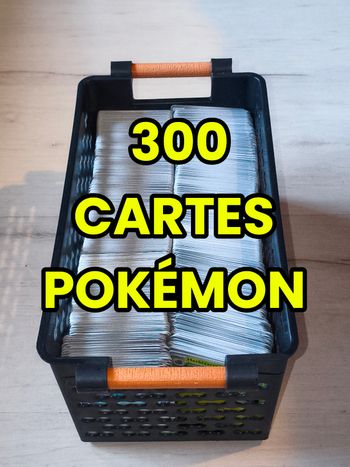 300 cartes Pokémon FR