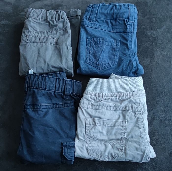 Lot de 4 pantalons