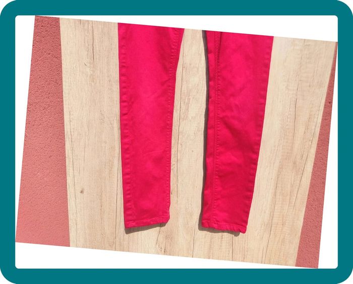 Jeans rouge Tao Tape à l'oeil 9 ans - photo numéro 3