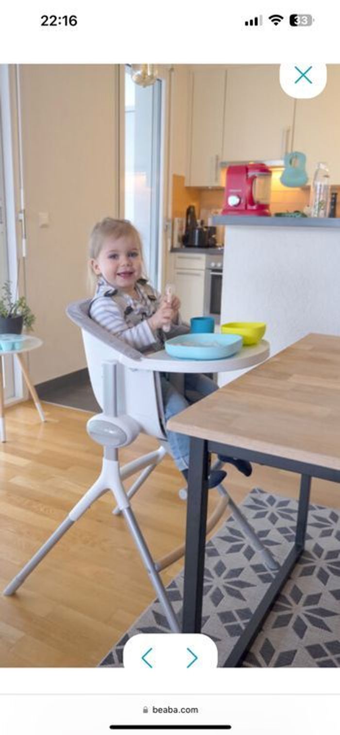 Chaise haute beaba up and down - photo numéro 3