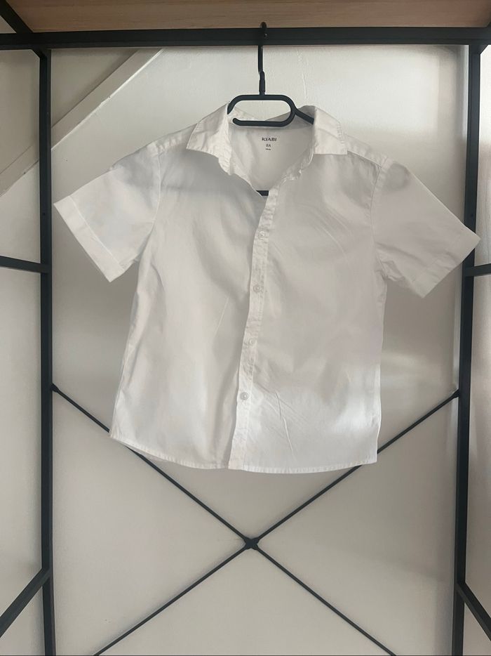 Chemise blanche garçon