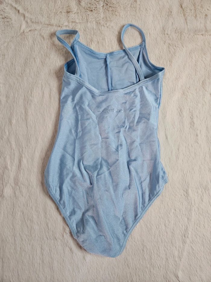 Justaucorps body de danse classique bleu turquoise T.6 ans Repetto - photo numéro 3