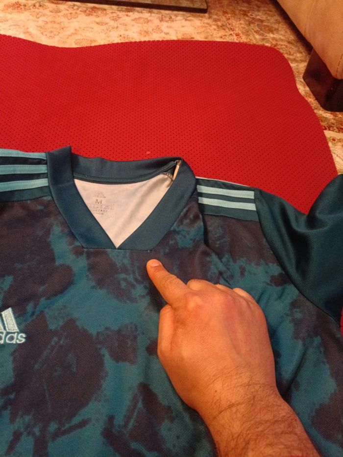 Maillot de foot Argentine, Adidas Authentique Officiel taille Adulte M - photo numéro 7