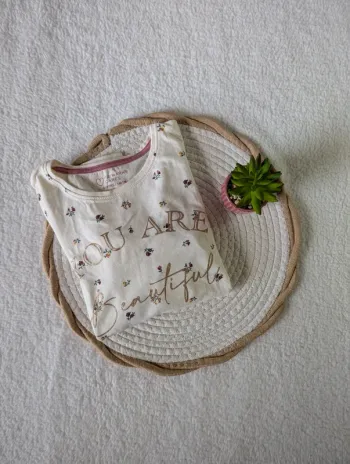 🌻 T-shirt you are beautiful Primark – 10 ans
