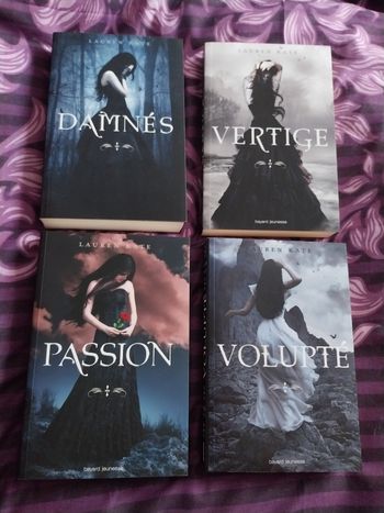 Romans Saga Damnés tomes 1 à 4 Lauren Kate Bayard