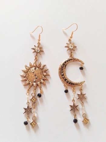 Boucles d’oreilles pendante celtique