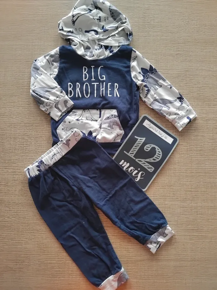 Ensemble 12 mois / 80 cm