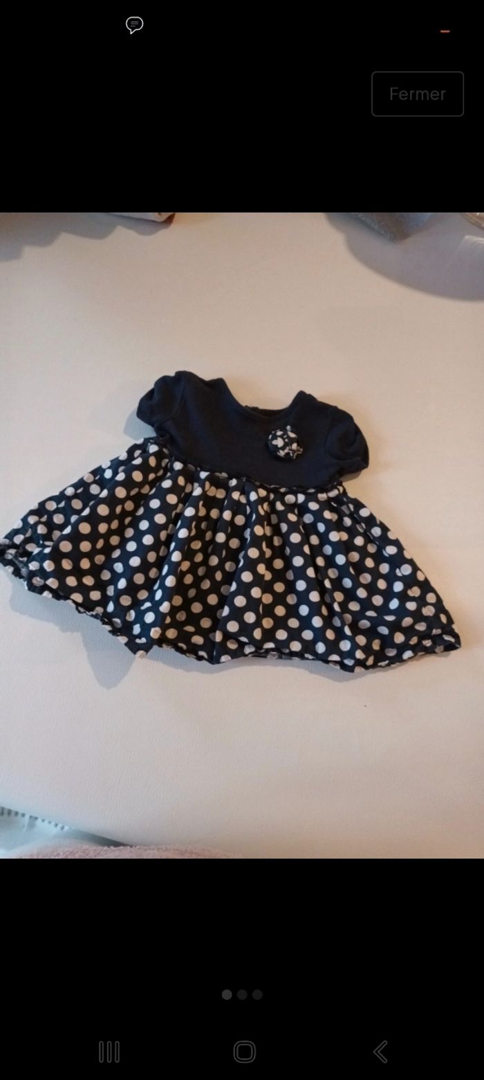 Robe bébé 3 mois fille