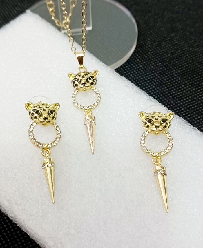 Magnifique parure bijoux léopard 🐆 - photo numéro 3