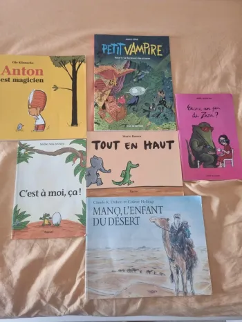 6 livres ecole des loisirs