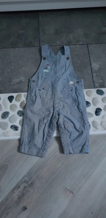 Salopette sergent major taille 6 mois