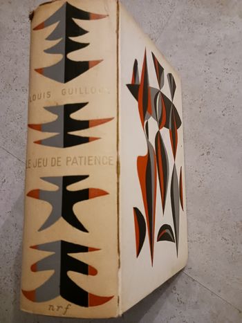 livre ancien Le jeu de la patience Louis Guilloux