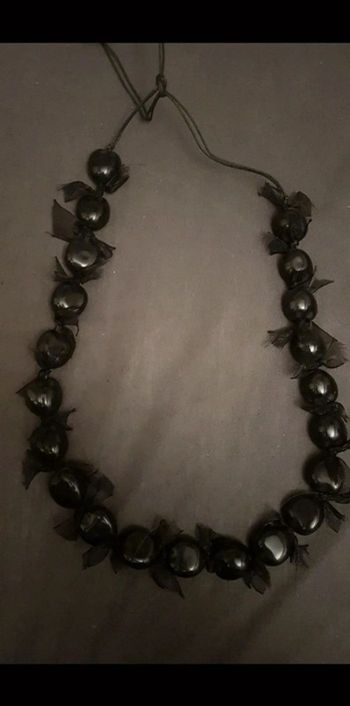 Collier grosses perles