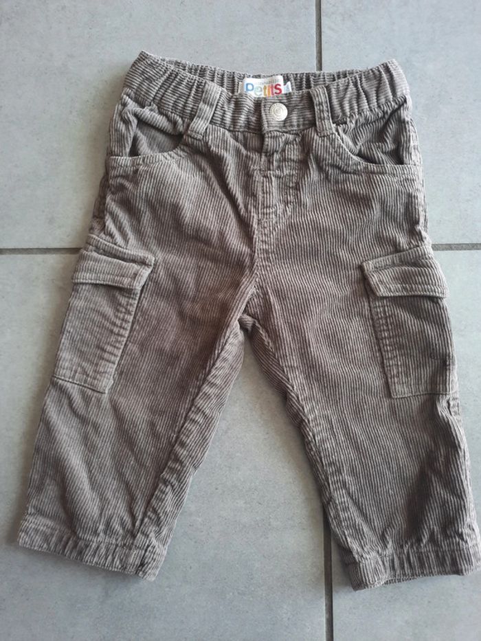 Lot de pantalons 12 mois hiver garçon - photo numéro 3