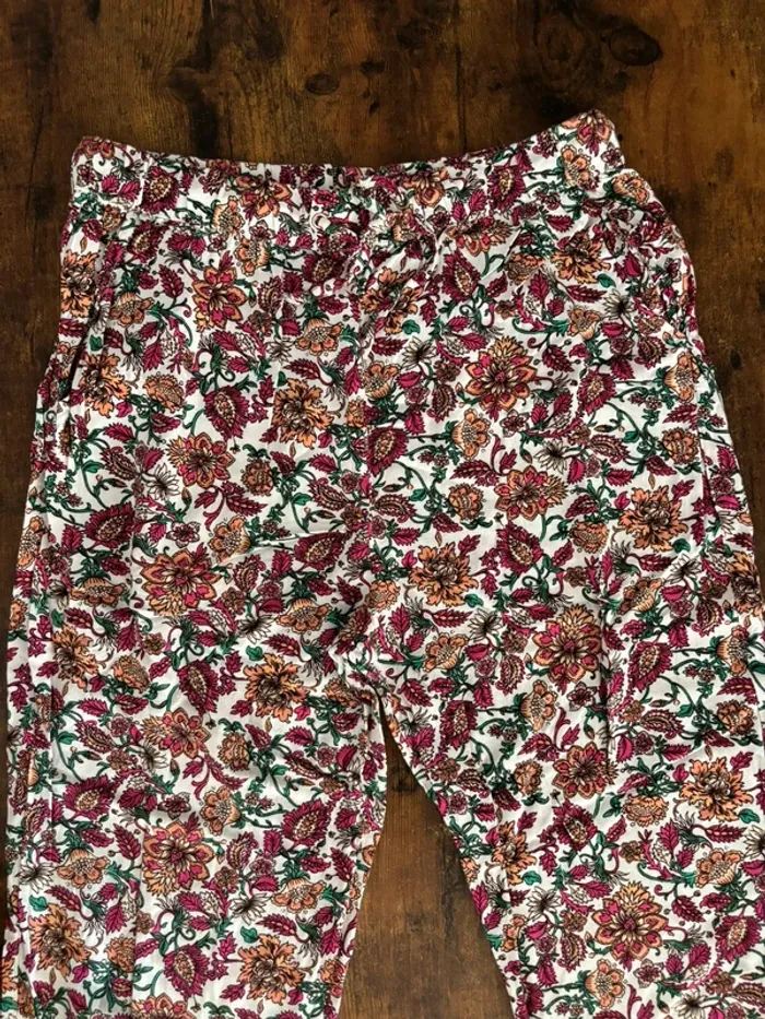 Pantalon ample à fleurs - photo numéro 3