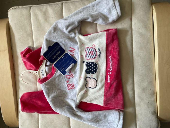 Pyjama Dors-bien NEUF jamais utilisé Marque Absorba 23-24 mois taille 96 Valeur magasins 19€ vendu 7€ - photo numéro 3