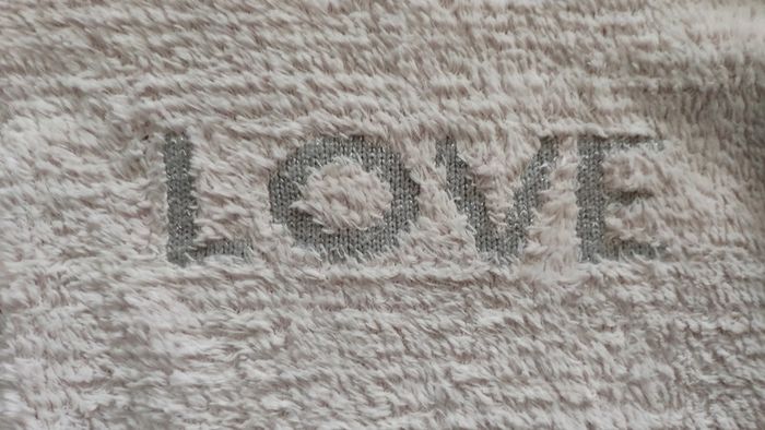 Pull blanc love épais blanc okaidi 8 ans - photo numéro 2