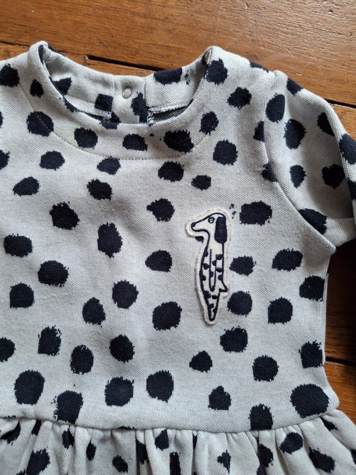 Robe petit bateau × Jean Jullien 6 mois - photo numéro 2