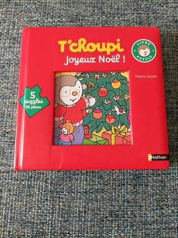 Livre puzzle T'choupi