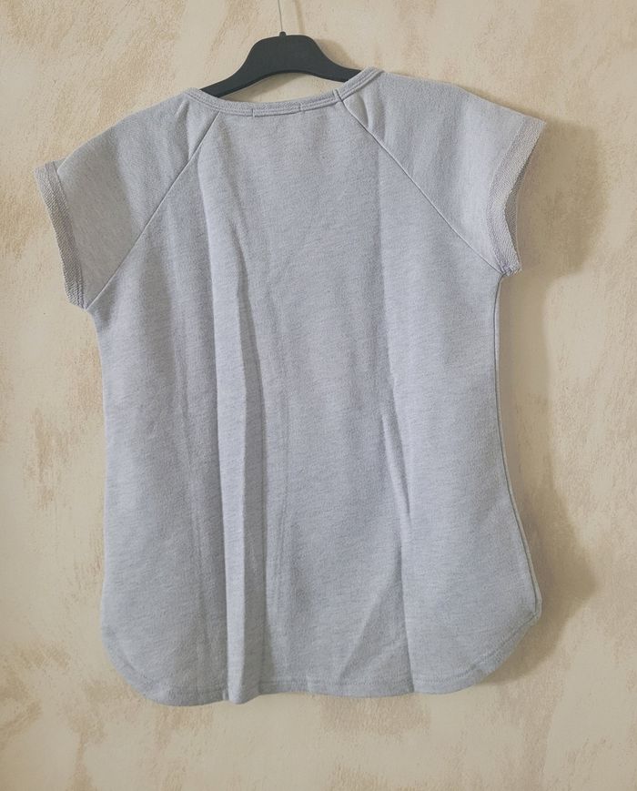 🌼😳 T-shirt gris clair Jolina - photo numéro 2