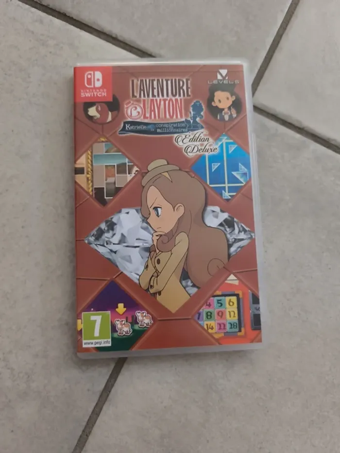 Jeu Switch. L'aventure Layton édition deluxe