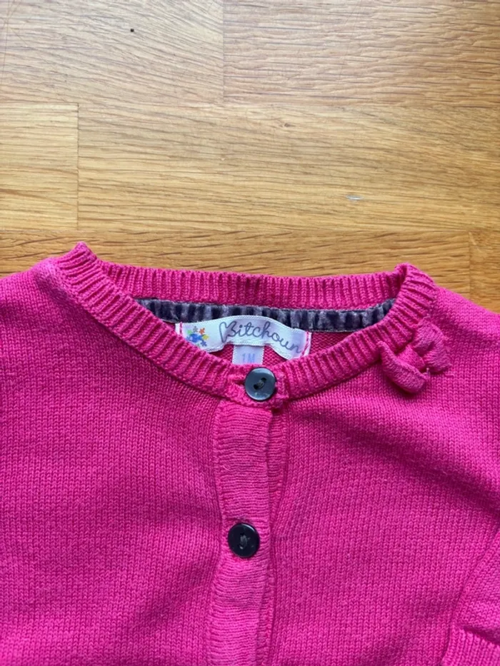 Gilet Kitchoun 1 mois fille - photo numéro 2