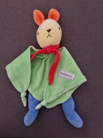 Doudou lapin Nounours Vintage 