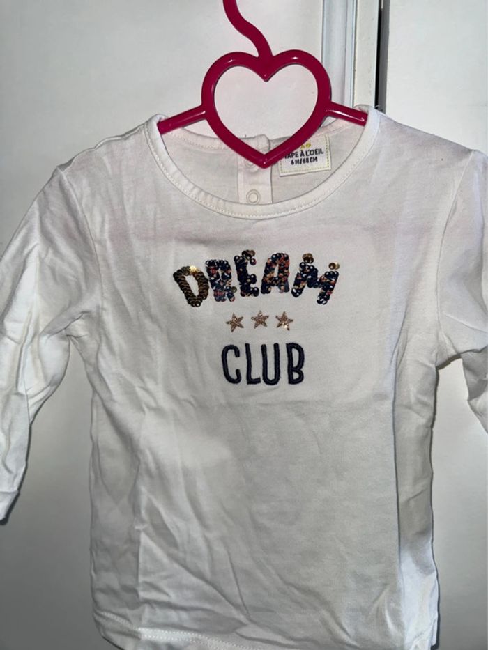 Joli tee shirt à manches longues - photo numéro 2