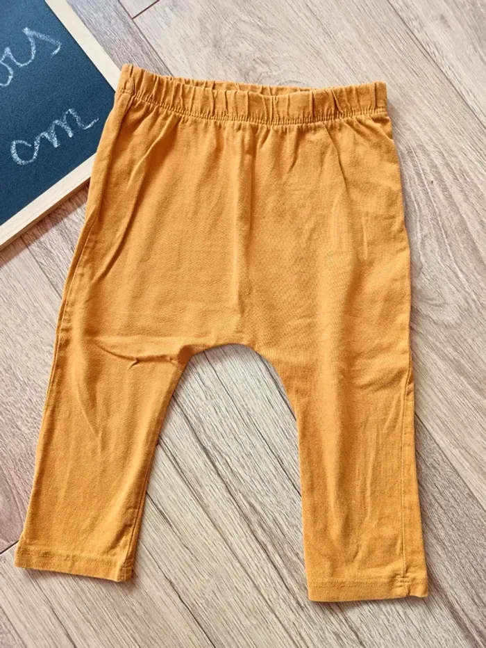 Pantalon léger moutarde - photo numéro 2