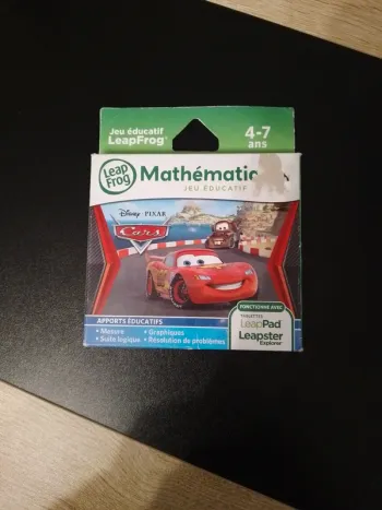 Jeu éducatif leapfrog cars  4-7 ans neuf